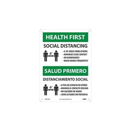 HEALTH FIRST SOCIAL DISTANCING, M636AB